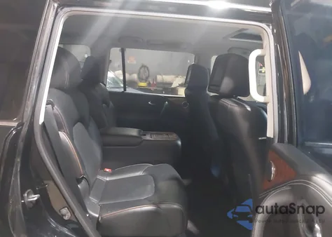 2017 Nissan Armada Platinum from USA, damaged, VIN JN8AY2NF1H9302009